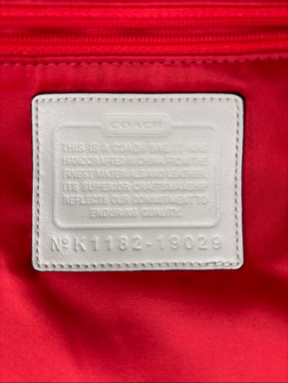 COACH POPPY Signature Coral Placed Flower Glam Limited Edition Tote Bag - Picture 6 of 15